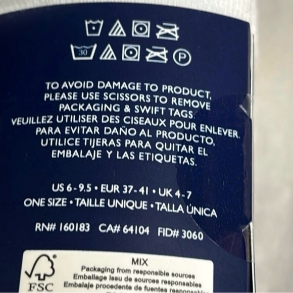 New Tommy Hilfiger Socks Women’s 6 Pair White Cushion Quarter Cut Casual Active - Picture 11 of 13